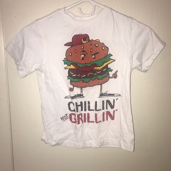 Boys White Children’s Place Graphic Tee - Picture 1 of 3